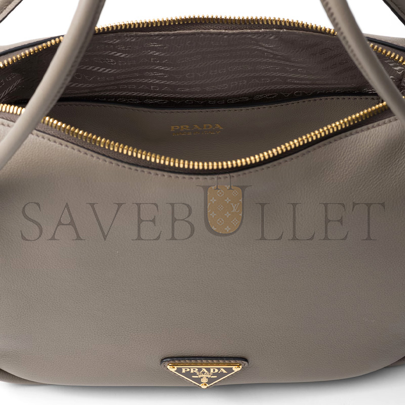 PRADA DARLING LEATHER HANDBAG 1BA451 (25*18*10.5cm)